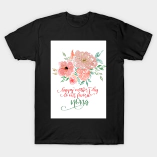 Happy Mother's Day Nona T-Shirt